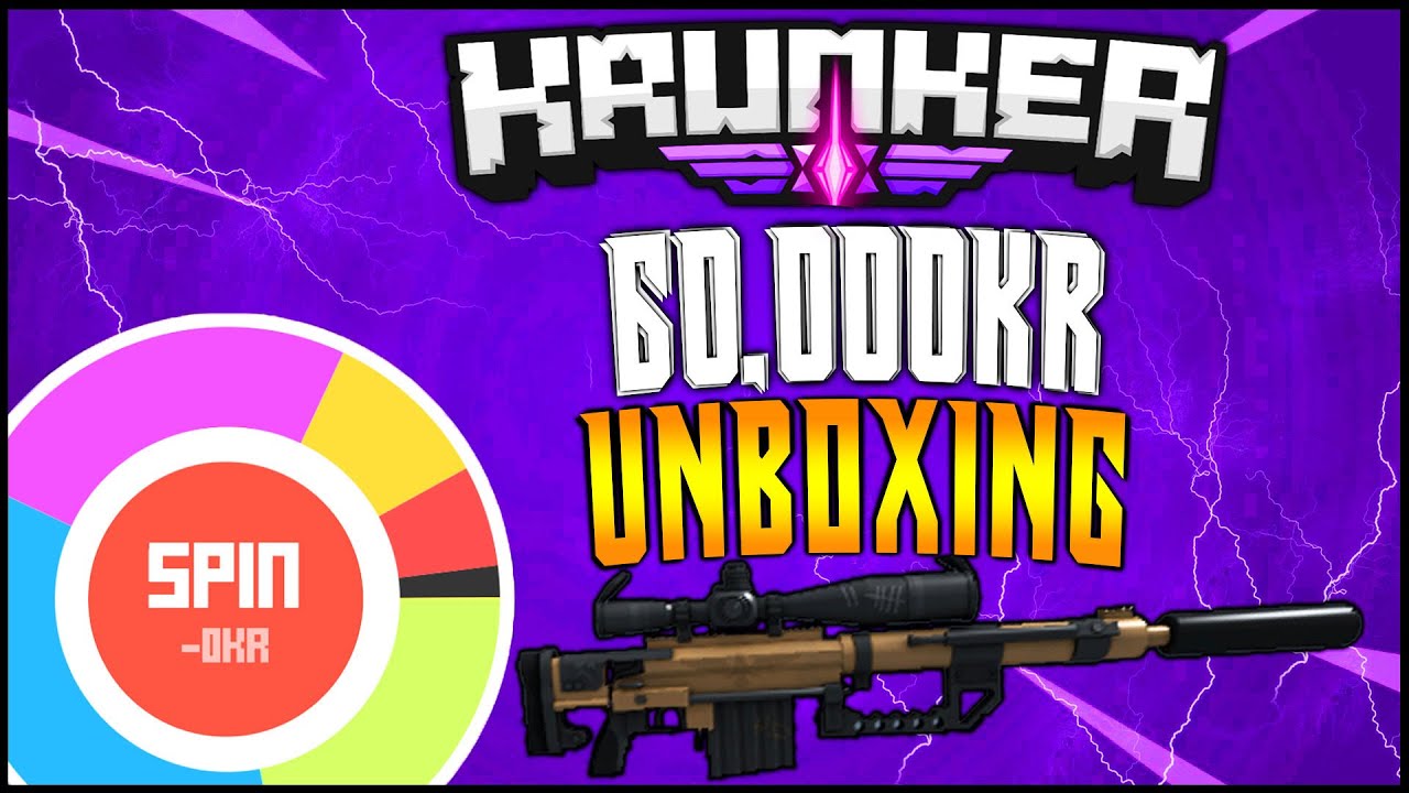 KRUNKER - INSANE 60,000KR UNBOXING OR WAS IT? (GIVEAWAY)