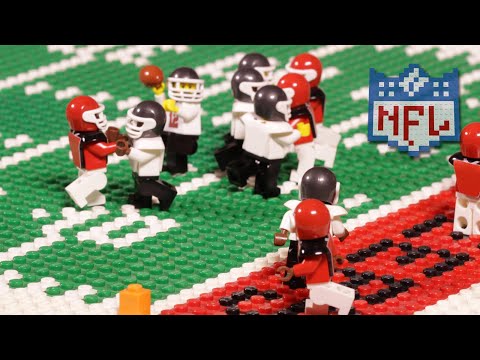 NFL Super Bowl LV: Kansas City Chiefs vs. Tampa Bay Buccaneers | Lego Game Highlights