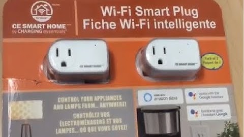 CE Smart Plug setup with Google Home