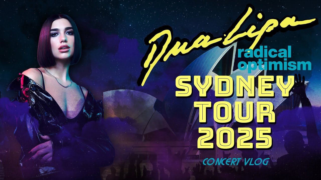 Dua Lipa's Sydney Concert: My First Ever International Show! Radical Optimism Tour #dualipa #sydney