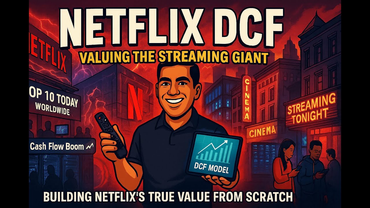 Сколько на самом деле стоит Netflix? Полный анализ DCF 🔥
