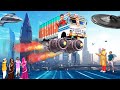 उड़ता ट्रक जादुई घड़ी Magical Flying Truck Comedy Video हिंदी कहानिय Hindi Kahaniya Stories Video