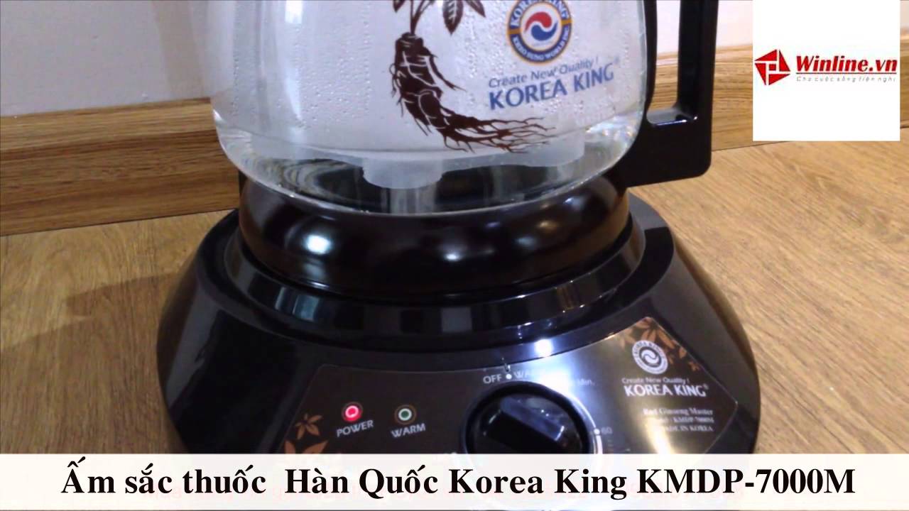 Ấm sắc thuốc Hàn Quốc Korea King KMDP 7000M Winline vn