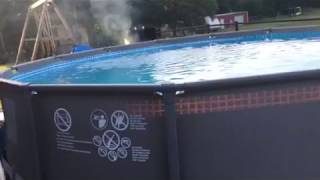 Intex 14 x 42 above ground pool
