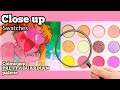 PRETTY GUARDIAN palette SWATCHES | COLOURPOP x SAILOR MOON | Close Up