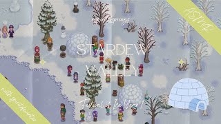 Stardew Valley | ASMR | Festival of Ice Year 1