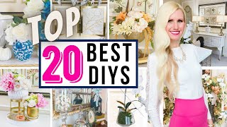 TOP 20 BEST High End HOME DECOR DIYS on a Budget!