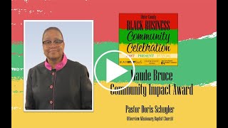 2025 Maude Bruce Community Impact Award, Pastor Doris Schuyler