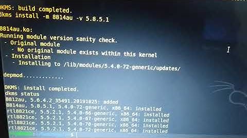 Installing RTL 8814au drivers for AWUS1900 AC in Linux Mint
