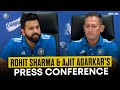 Rohit Sharma  Ajit Agarkars Exclusive Press Conference at BCCI Headquarters