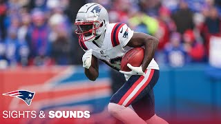 Sights & Sounds from Patriots Jalen Reagor’s 98-Yard Kick Return Touchdown