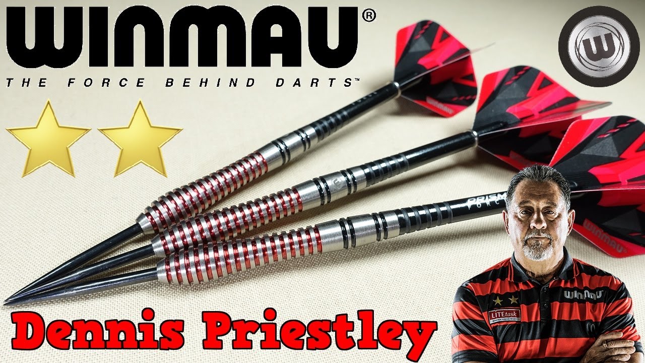 Winmau DENNIS PRIESTLEY Special Edition Darts Review - YouTube