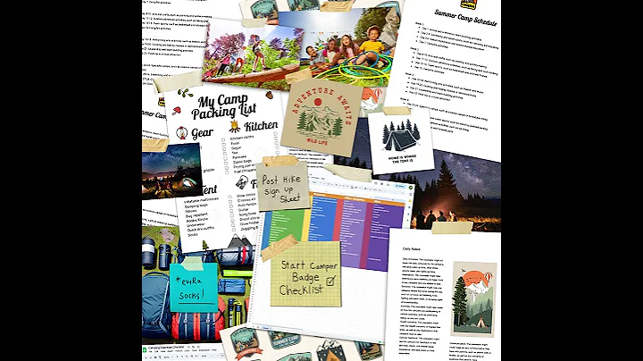 Google Docs is here to help keep your camp counselor duties organized and easy to manage! 🏕️ #Shorts