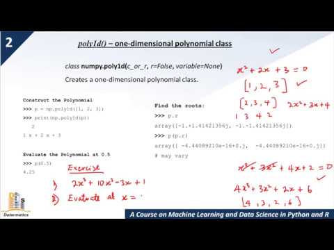 Lesson 7 -  How to Solve Polynomials in Python