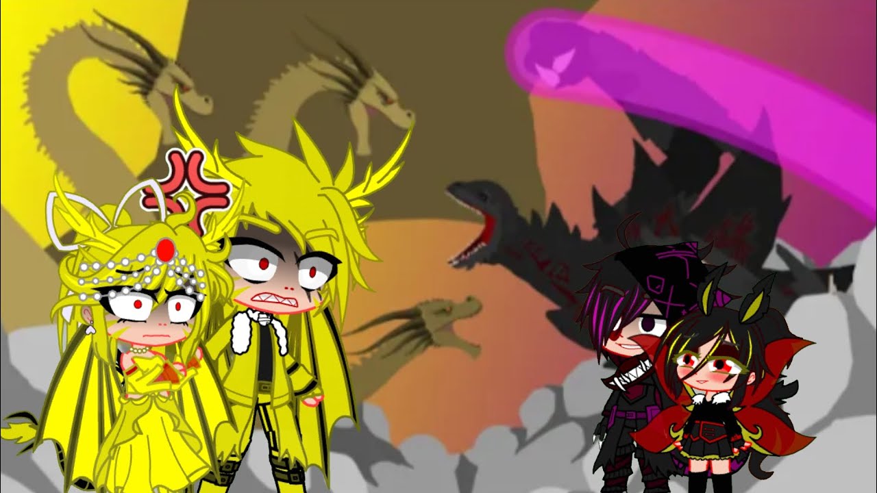 Kaijus reagir Hakaishin Godzilla vs King Ghidorah(@RodrigoR.D.G)