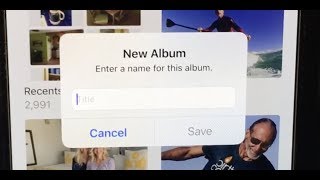 How to create a new album in your iPhone photos app screenshot 2