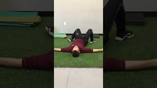 Hooklying Hip Internal Rotation