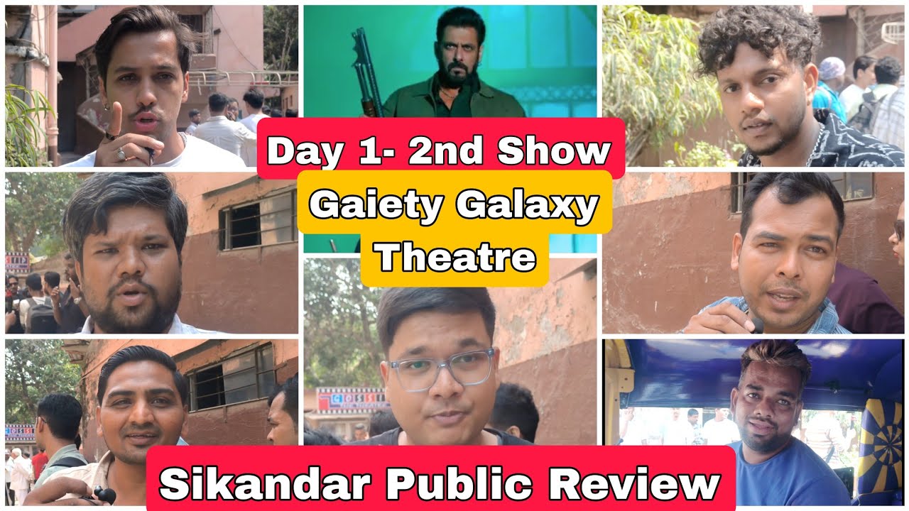 Sikandar Movie Public Review Day 1 Second Show At Gaiety Galaxy Theatre In Mumbai