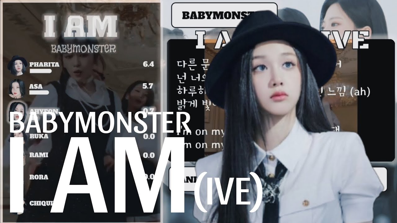 [AI COVER] BABYMONSTER (베이비몬스터) --I AM-- BY IVE
