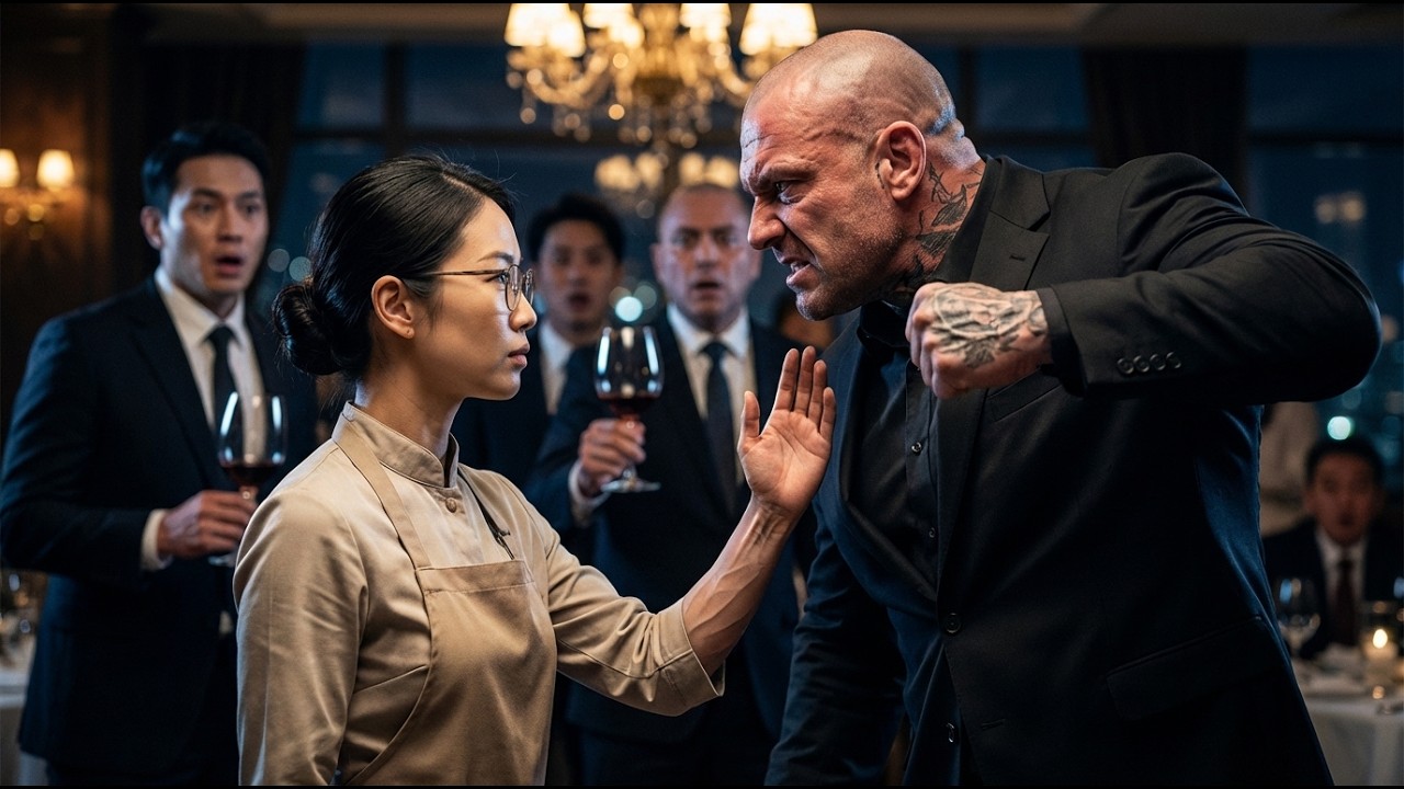 Главарь мафии выбрал не ту официантку, чтобы показательно наказать её — и через несколько секунд ...