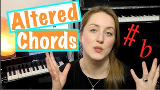 Borrowed / Altered Notes In Piano Chord Progressions