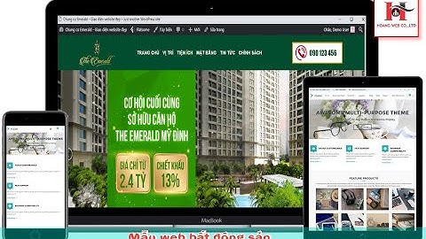 Tải Theme WordPress Web bất động sản