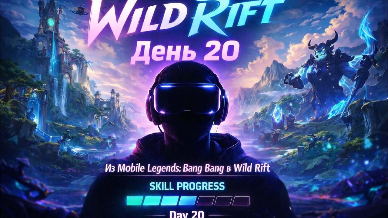 MLBB → Wild Rift | День 20 | Учусь играть заново