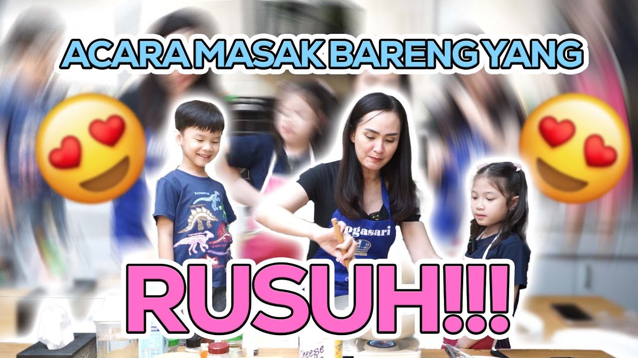 MASAK KALI INI RUSUH BGT! Masak-Masak Bareng Mommy, Tere & Max!