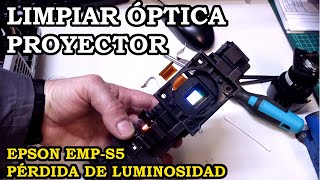 Limpiar Óptica de Proyector Epson EMP S5 Por Pérdida de Iluminación. 274