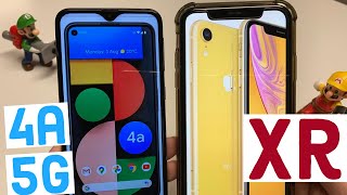 Google Pixel 4a 5G vs iPhone XR - Which is better in 2021 ?