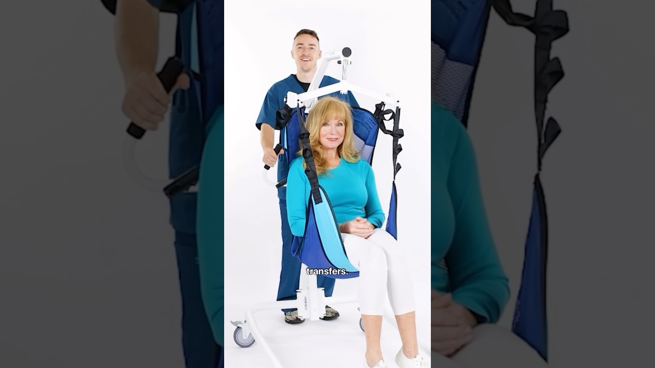 Effortless Lifting 💪 | Vive Health Hydraulic Patient Lift in Action!