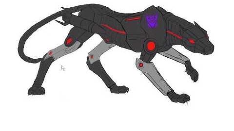 Speed Drawing G1 Transformers Ravage