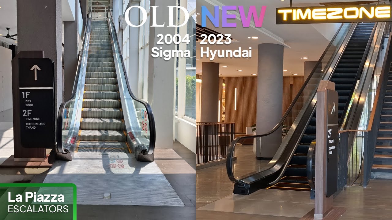 OLD Sigma vs NEW Escalators - La Piazza, Kelapa Gading, Jakarta
