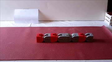 Dtto Modular Robot – Reconfiguration from snake to wheel - 2016HackadayPrize