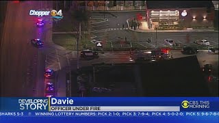 Davie Police Shot At While Investigating Crash