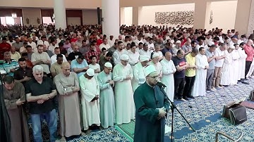 قصة آدم مع إبليس في سورة الأعراف بصوت الشيخ مصطفى عزت حميدان 