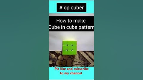3×3 cube tricks and tips.  #cubeecraft #3dpuzzle #cubelover #cube #rubikscube