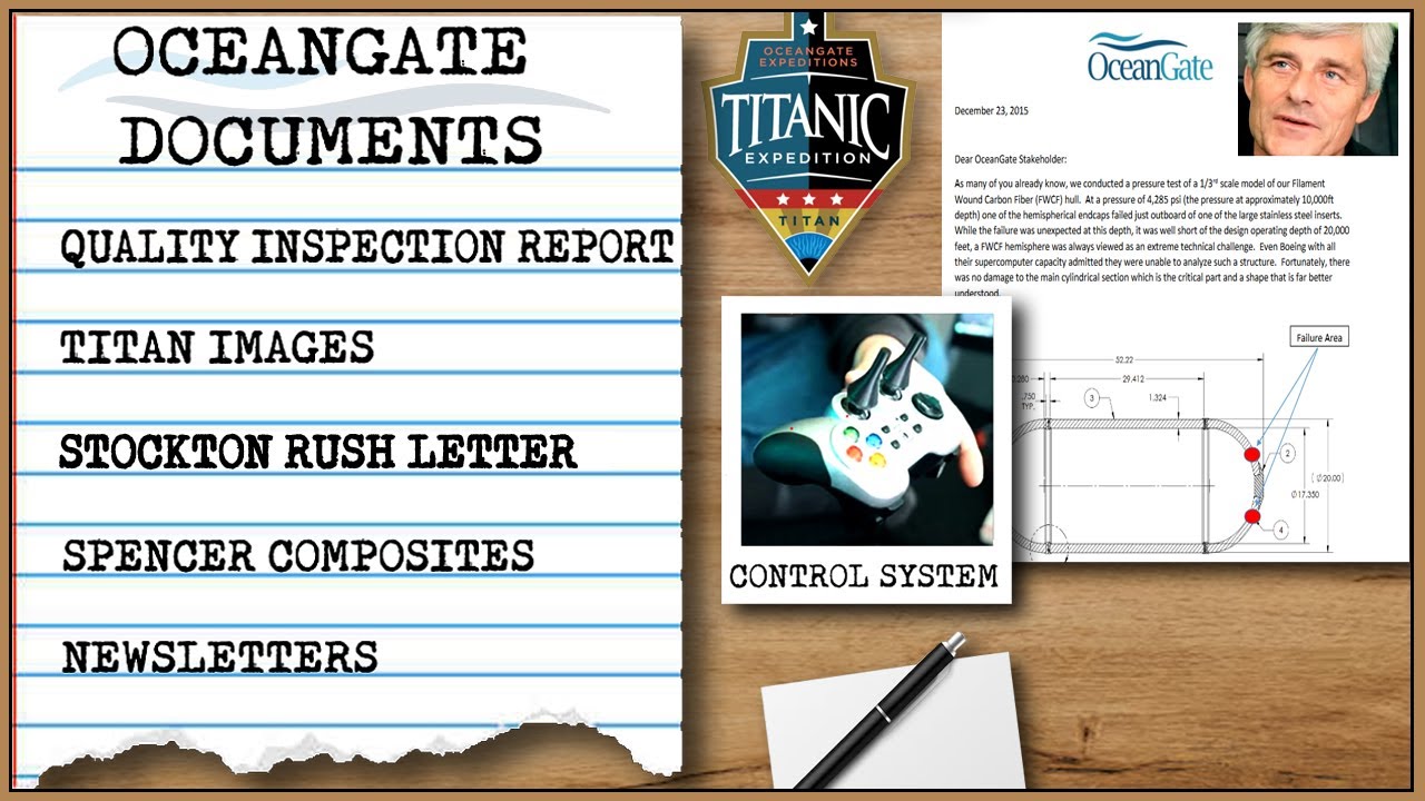 OceanGate Documents Released by US Coast Guard | Titan Sub Disaster ...
