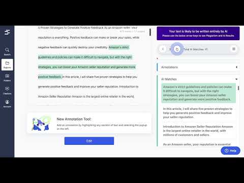 Quetext's NEWEST AI Content Detector