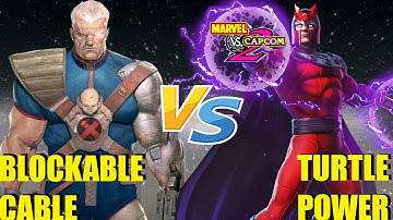 MvC2 Mvci Umvc3 BlockableCable vs Turtle Power pt 1