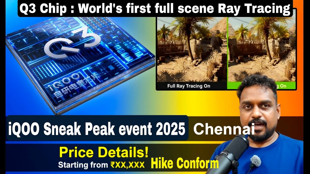 🔥 iQOO 15 Q3 Chip: World's 1st Full Scene Ray Tracing + 480P to 1440P Interpolation | Price Hike 🥺