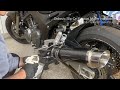 DELKEVIC Carbon-Fiber Exhaust Muffler Installation & Sound [Yamaha TDM900]