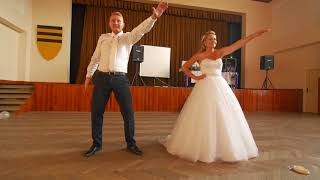 Netradiční novomanželský tanec