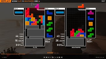 no missdrop, just complicated t spin setup