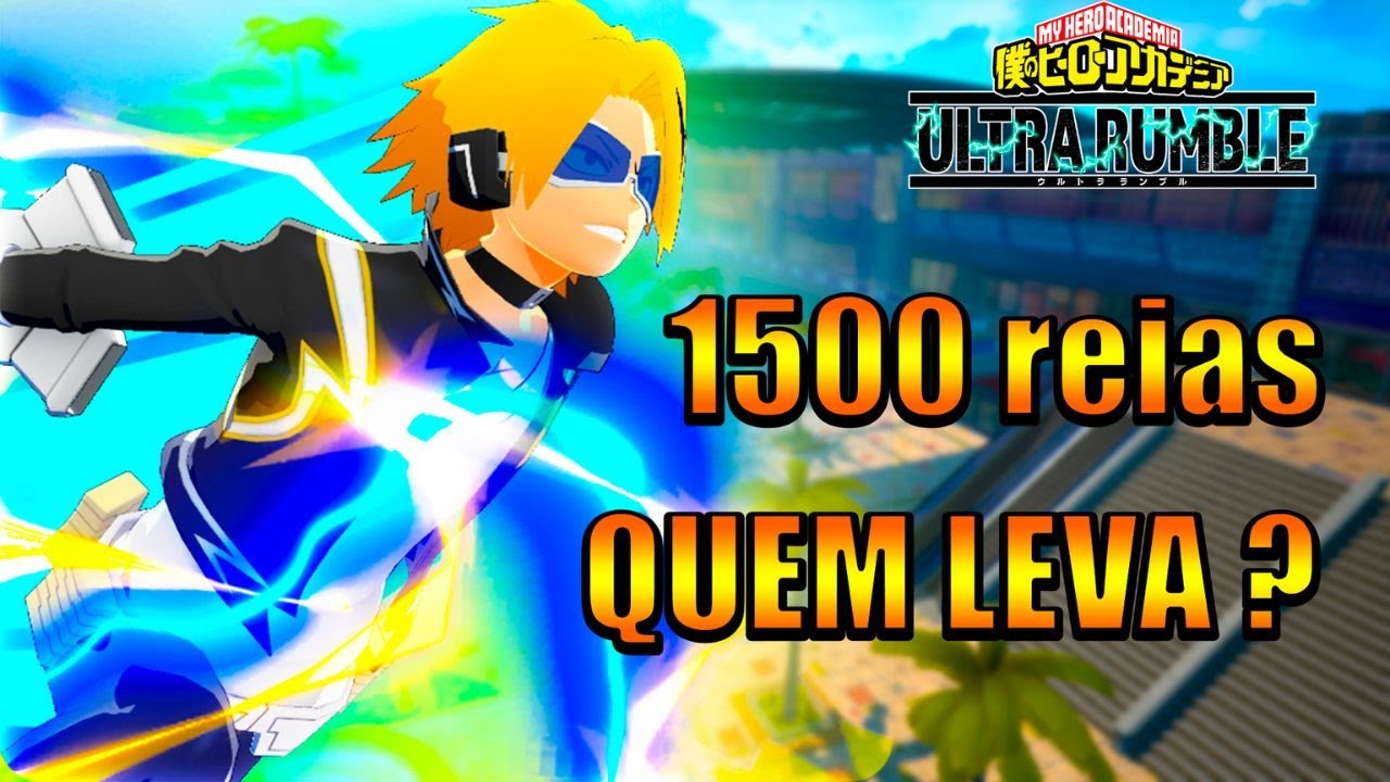 MELHOR TRIO DO BRASIL -  MY HERO ULTRA RUMBLE - PIX !MEMBRO !DISCORD