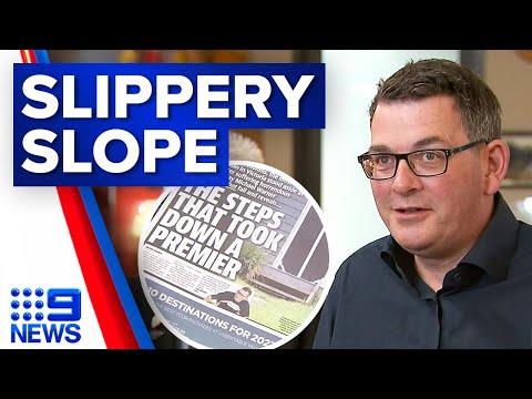 Premier dan andrews laughs off injury conspiracy theories | 9 news australia