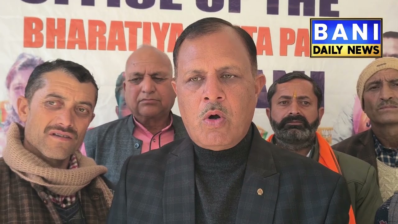 EX MLA Bani Sh. Jewan Lal spoke on the eve of Monthly meeting at Bani.