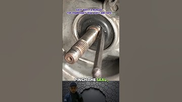 Easy way to remove crankshaft seal #shortvideo