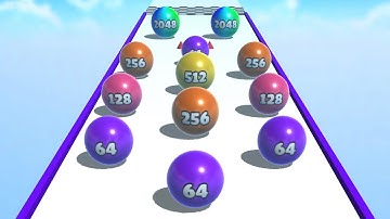 Ball Merge 2048 - All Levels Mobile Game Update New Trailer iOS Android Gameplay Walkthrough #32