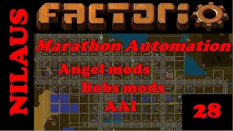 Factorio - Marathon Automation - E28 - If in doubt; double it